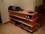  Organize your shoes!!  3d model for 3d printers