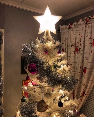 LED Árbol de Navidad Adorno / la Estrella de Navidad