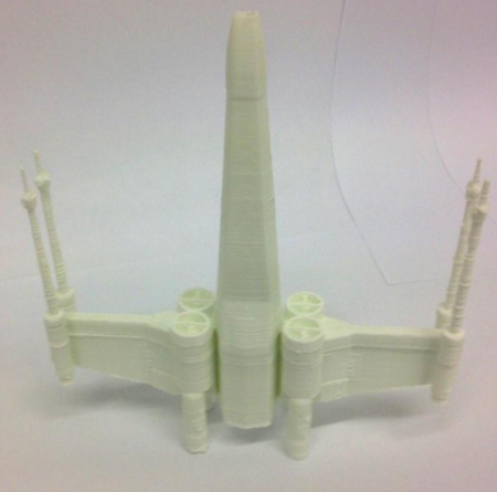  Star wars x wing fighter  3d model for 3d printers