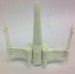  Star wars x wing fighter  3d model for 3d printers