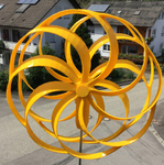  Optical illusion pinwheel with bearings  3d model for 3d printers