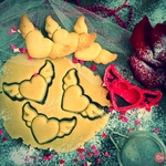  Heart wings cookie cutter  3d model for 3d printers