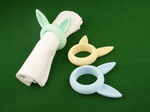  Bunny napkin ring  3d model for 3d printers