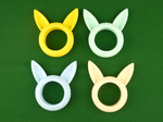  Bunny napkin ring  3d model for 3d printers