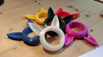  Bunny napkin ring  3d model for 3d printers