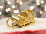  Sleigh ornament  3d model for 3d printers