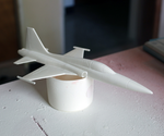  Easy to print f5 tiger aircraft scale model 1/64  3d model for 3d printers