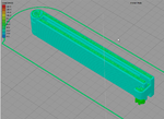 Modelo 3d de Clip de la bolsa de bisagra tütenclip scharnier para impresoras 3d