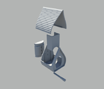  Pigplastique 设计的喂鸟器 3D 打印机的 3D 模型