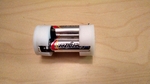 Modelo 3d de 3x aa a d adaptador de batería (sin soldadura requerido) para impresoras 3d