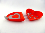  Open your heart, dualcolor  3d model for 3d printers