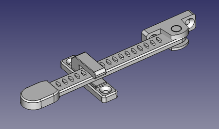  Window latch  3d model for 3d printers