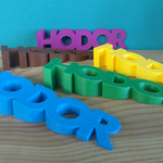 Modelo 3d de Hodorstop para impresoras 3d