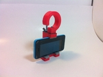  3-way universal phone dock: for the car, tripod, & bicycle  3d model for 3d printers