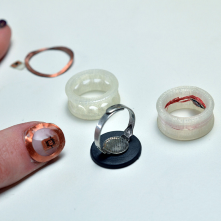 Modelo 3d de Nfc ring para impresoras 3d