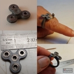 Modelo 3d de Nano spinner para impresoras 3d