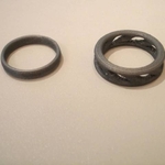 Modelo 3d de Dos anillos de para impresoras 3d