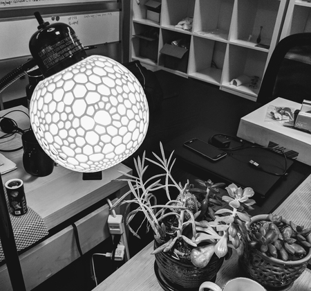  Sphere lattice shade  3d model for 3d printers