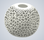 Sphere lattice shade  3d model for 3d printers