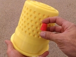  3d-printable thimble - (14, 16, 18 mm)  3d model for 3d printers