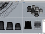  3d-printable thimble - (14, 16, 18 mm)  3d model for 3d printers