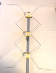 Modelo 3d de De una sola bahía de atsc digital hd de antena de tv para impresoras 3d