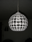  Lampshade with holes  3d model for 3d printers