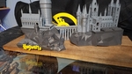  Hogwarts school of witchcraft  3d model for 3d printers