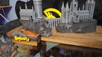 Modelo 3d de La escuela hogwarts de brujería para impresoras 3d