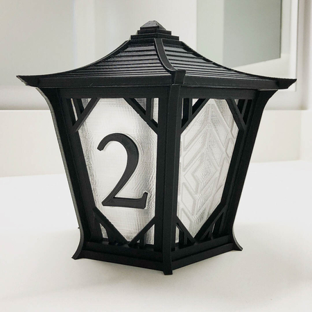  Japanese centerpiece lanterns for wedding  3d model for 3d printers