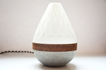  Teardrop lamp (3d printed components, concrete + wood veneer build)  3d model for 3d printers