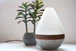  Teardrop lamp (3d printed components, concrete + wood veneer build)  3d model for 3d printers