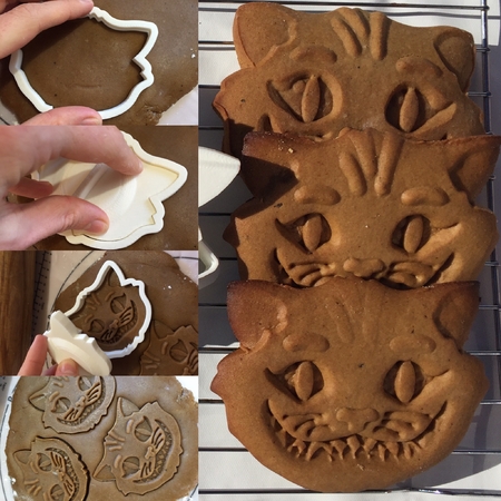  Cheshire cat cookie cutter  3d model for 3d printers