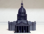 Modelo 3d de Panteón para impresoras 3d