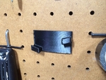  Pegboard holder for digital caliper  3d model for 3d printers