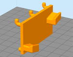  Pegboard holder for digital caliper  3d model for 3d printers