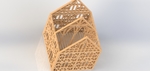  Box ossature house alsatian  3d model for 3d printers