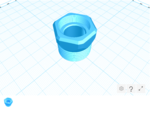  Kitchen faucet to garden hose adapter  3d model for 3d printers