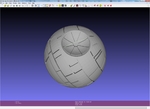  Deathstar soap-on-a-rope 3d moldmaking  3d model for 3d printers
