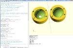 Modelo 3d de Deathstar jabón-en-una-cuerda 3d moldmaking para impresoras 3d