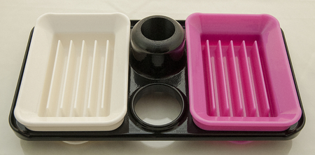  Interchangeable shower soap dish system  3d model for 3d printers