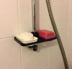 Modelo 3d de Intercambiables jabón de ducha plato de sistema para impresoras 3d