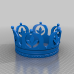  Crown  3d model for 3d printers
