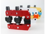  Hand-screw clamp  3d model for 3d printers