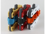  Hand-screw clamp  3d model for 3d printers