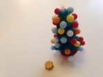  Small strawblox christmas tree  3d model for 3d printers