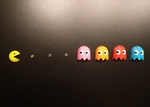  Tiny 3d pacman fridge magnets  3d model for 3d printers