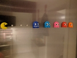  Tiny 3d pacman fridge magnets  3d model for 3d printers