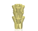  Stackable cascade planter ver2  3d model for 3d printers