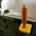  Water level indicator for self watering pot  3d model for 3d printers